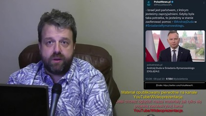PIS Już Pcha Polskę w Wojnę Izraela z Palestyną! - Analiza Ator
