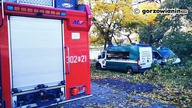 Połamane drzewo spadło na samochody ITD