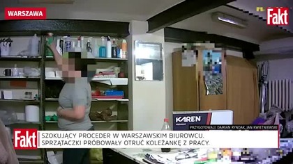 Sprzątaczki próbowały otruć koleżankę¿ Chciały mnie po prostu WYKOŃCZYĆ mp4 686x432