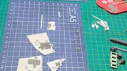 M1919A4 karabin maszynowy Mały Modelarz #papercraft #papercraft #szczytno #christmas
