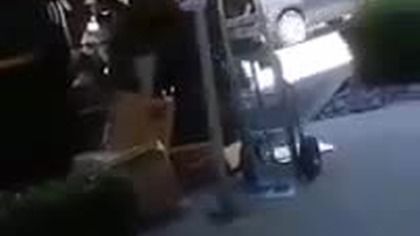 Gdy kurier z UPS ma zły dzień   