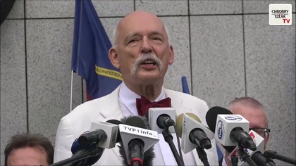 Przemówienia z pikiety pod Sejmem 23. 07. 2025 (JKM, Sommer, Mossakowski, Ozdyk i inni)