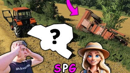 WIKTORIA USNĘŁA NA POLU - KOMBAJN SPADŁ ZE SKARPY KUPIŁEM MEGA ZADBANĄ PRASĘ ŻNIWA 2K25SPG 69