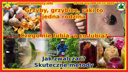 Grzyby, grzybice, rak.  Czego nie lubią a co lubią? Jak zwalczać ? Skuteczne metody