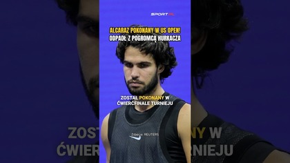 Sensacja w US Open Carlos Alcaraz pokonany w ćwierćfinale