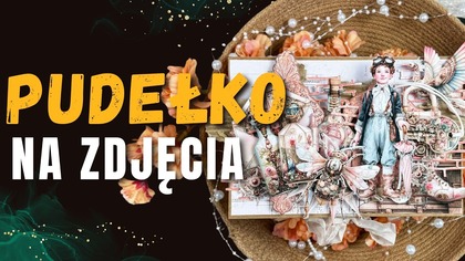 Kartka  Pudełko na Zdjęcia I Steampunkowe Imperium I Scrapbooking DIY