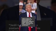 Trump straszy rozlewem krwi