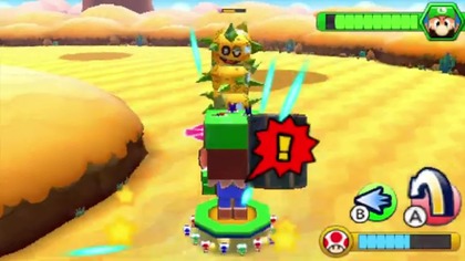 Mario & Luigi Paper Jam HD - przewodnik po grze (3DS) część 4 - Papercraft Luigi wkracza do gry.  W lochach Twinsy Tropics