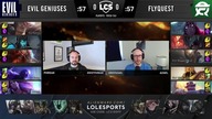 LCS Highlights |EN| - Evil Geniuses vs FlyQuest LCS Spring Playoffs 2020