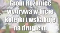 Grom Różaniec wygrywa w hicie kolejki i wskakuje na drugie miejsce w tabeli