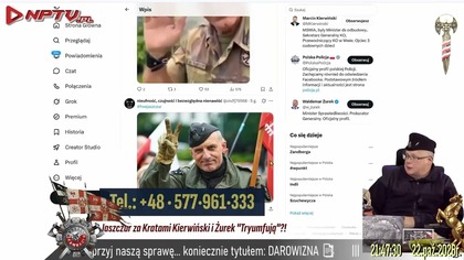 NPTV - Jaszczur za Kratami (komentuje Marcin Osadowski)