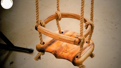 150 Robimy super huśtawkę dla Dominika ! / Baby walnut swing !