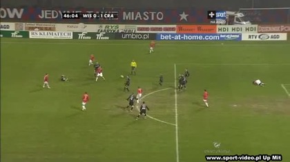 Sezon 2008/2009 21 Kolejka Wisła Kraków - Cracovia 1-1 Sobolewski