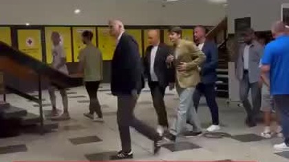 Syn Nawrockiego z obstawą na meczu polskich koszykarzy #shorts