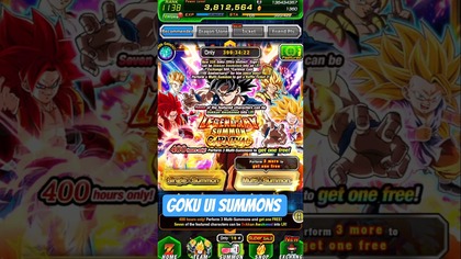 GOKU UI ANOTHER SUMMON! DBZ DOKKAN BATTLE 11 ANNIVERSARY