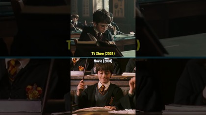 Harry Potter S1 Teaser vs Films: Side-by-Side