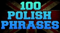 Polish language 100 most frequently used phrases and words