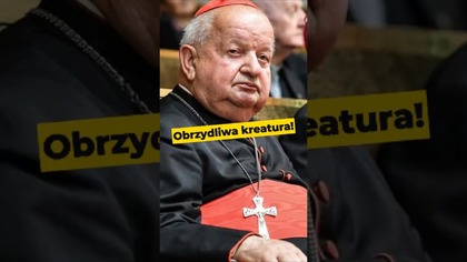 Obrzydliwa kreatura! #Dziwisz #kardynał #JanPawełII #Wojtyła #Watykan #katolicyzm #Kościółkatolicki