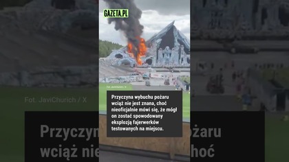 Pożar sceny Tomorrowland.  Co dalej z festiwalem? #tomorrowland #pożar
