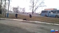Vładimir, skuter i domowej roboty rampa