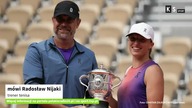 Iga Świątek zmienia trenera.  Doceniła Tomasza Wiktorowskiego [KS Sport]