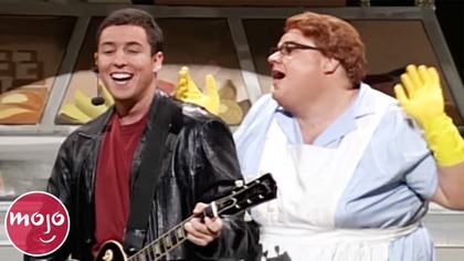 Top 20 Times Chris Farley Broke the SNL Cast