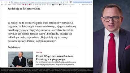 Stan wojenny w Polsce¿ Prezes TK oskarża Tuska i rząd, na ulicach może pojawić się wojsko! (1080p 25fps H264-128kbit AAC)