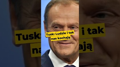 Tusk: Ludzie i tak nas kochają #Polska #wybory #Kraków #referendum #KoalicjaObywatelska #polityka