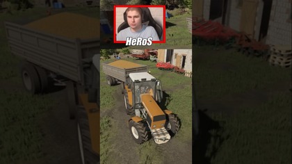 UCZĘ WIKTORIE COFAĆ Z PRZYCZEPĄ  #farming