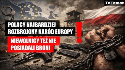 Polacy najbardziej Rozbrojonym narodem w Europie | Niewolnicy nie mogą się bronić