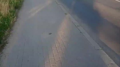 Jak szedłem to zrobiłem zdjęcia paru samochodom m. in. temu Fordu o którym mówię i po prostu jestem zaskoczony jak dobrze się zrobiło zdjęcie podczas ruchu.
