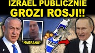 IZRAEL GROZI ROSJI! - plany Putina wyszły na jaw (WOJNA IZRAEL HAMAS)