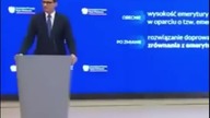 MORAWIECKI WIJE SIĘ JAK PISKORZ ODPOWIADAJĄC NA PYTANIE REPORTERA