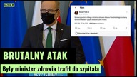 Brutalny atak na Adama Niedzielskiego.  Były minister zdrowia trafił do szpitala | Gazeta.pl