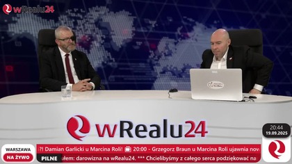 Grzegorz Braun u Roli ujawnia nowe fakty ws. W0JNY, prowokacji DRONOWEJ, Charlie Kirk, Afera Podkarpacka... (19.09.2025)
