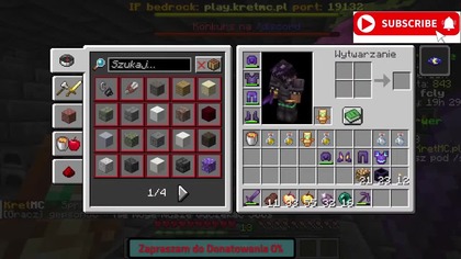 [PL] NA ŻYWO Minecraft serwer Klany