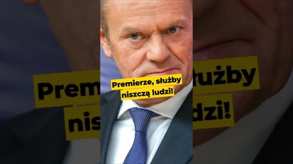 Premierze, służby niszczą ludzi! #Tusk #służby #Piński #media #polityka