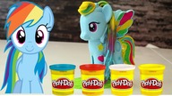Kucyk Rainbow Dash - Ciastolina Play Doh odc.3 - Baw się z nami