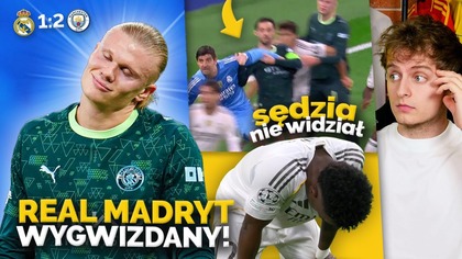 KONTROWERSJE W PRZEGRANYM meczu Realu z City! Piłkarze WYGWIZDANI przez swoich kibiców...
