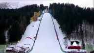 Gregor Schlierenzauer otworzył nową skocznię Kulm (08. 01. 2015)