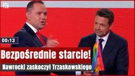 Nawrocki zaskoczył Trzaskowskiego! Nerwowo podczas debaty! | Gazeta.pl