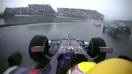 Mark Webber wymiotuje