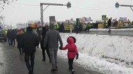 Nie dla S7 przez nasze domy! - blokada Zakopianki pod Myślenicami