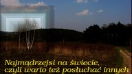 Najmądrzejsi na świecie, czyli warto też posłuchać innych