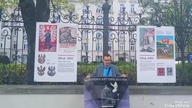 protest pod hasłem Mieszko r do więzienia nie do psychiatryka .