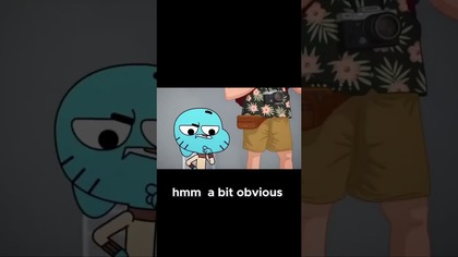 Gumball and his visit in the museum