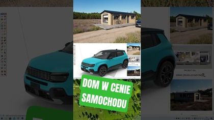  dom w cenie  samochodu  oczywiście że tak! #budowadomu #dombezpozwolenia #nieruchomosci #dom