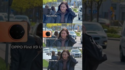 iPhone 17 Pro Max vs OPPO Find X9 Ultra vs Galaxy S26 Ultra - 10x ZOOM 