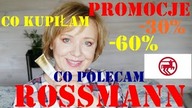PROMOCJE W ROSSMANNIE - CO KUPIŁAM I JAKIE KOSMETYKI POLECAM - MAKEUP.