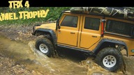 RC Car TRX 4 Defender  Forest off road patrol #2  RC Scale Car 1/10  Offroad Bash Trx4